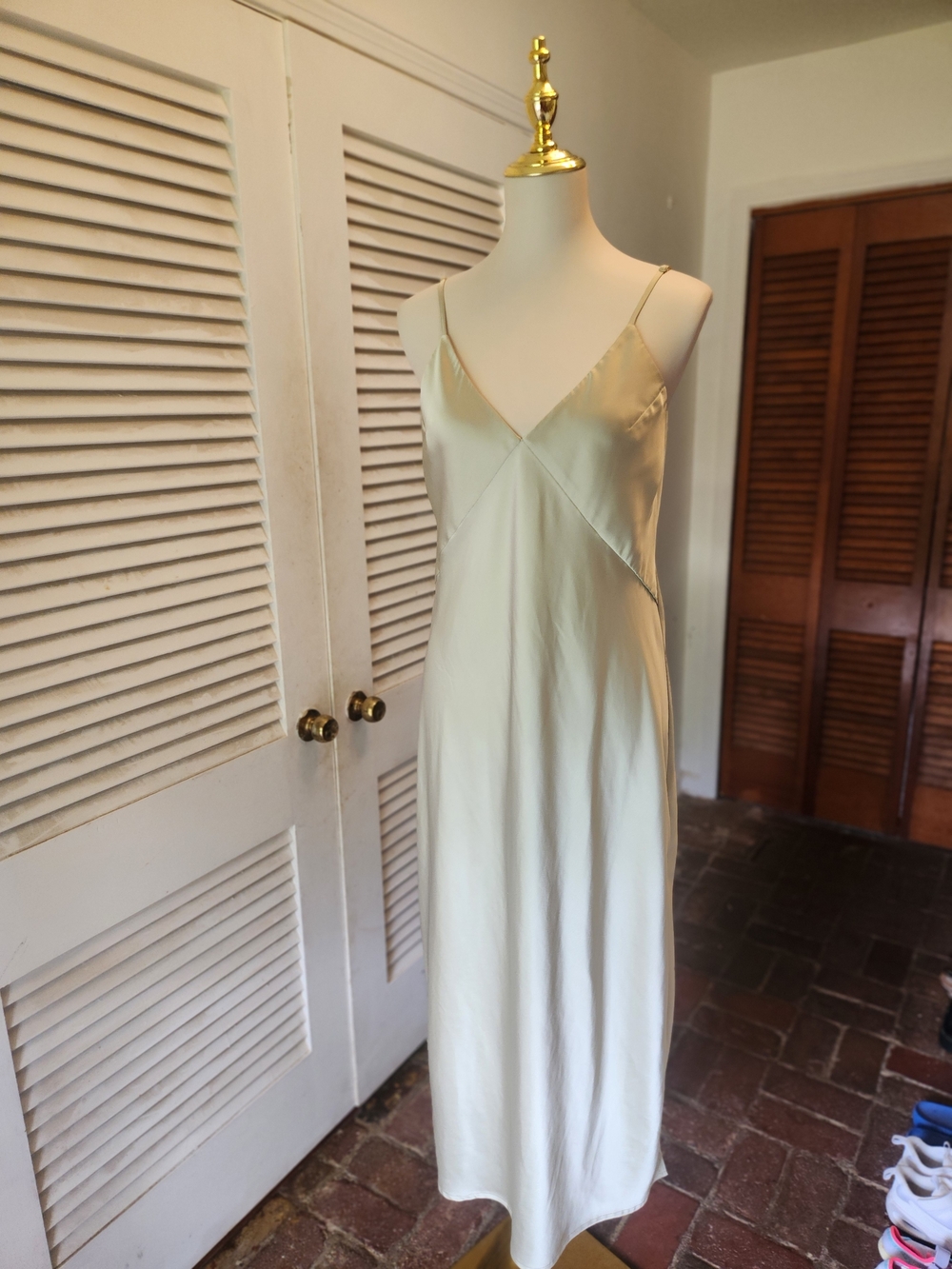 a new day Cream Slip Maxi Dress - Picture 4 of 10